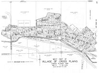 Page 154 - Sec - 3 - Cross Plains Village - West, Christina, Mill Add., Foxville, Saeman Add., Dane County 1954